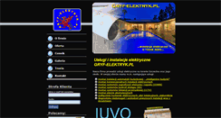 Desktop Screenshot of gryf-elektryk.pl